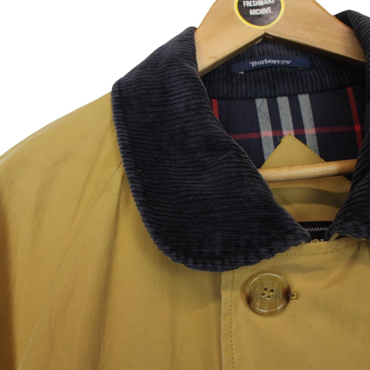 Vintage 90s Burberry Quilted Coat XXL