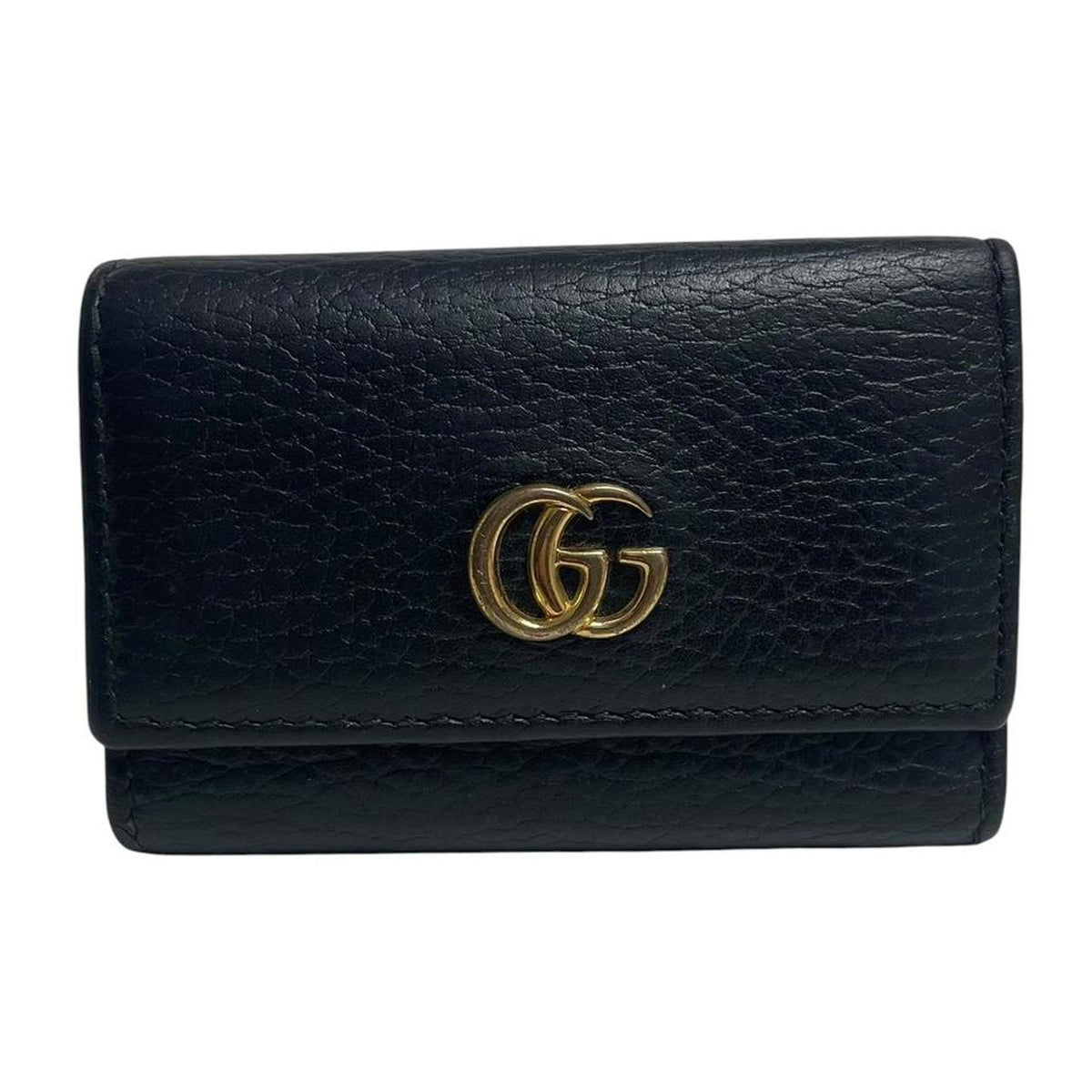 Pre-Loved Gucci GG Marmont Leather Key Case