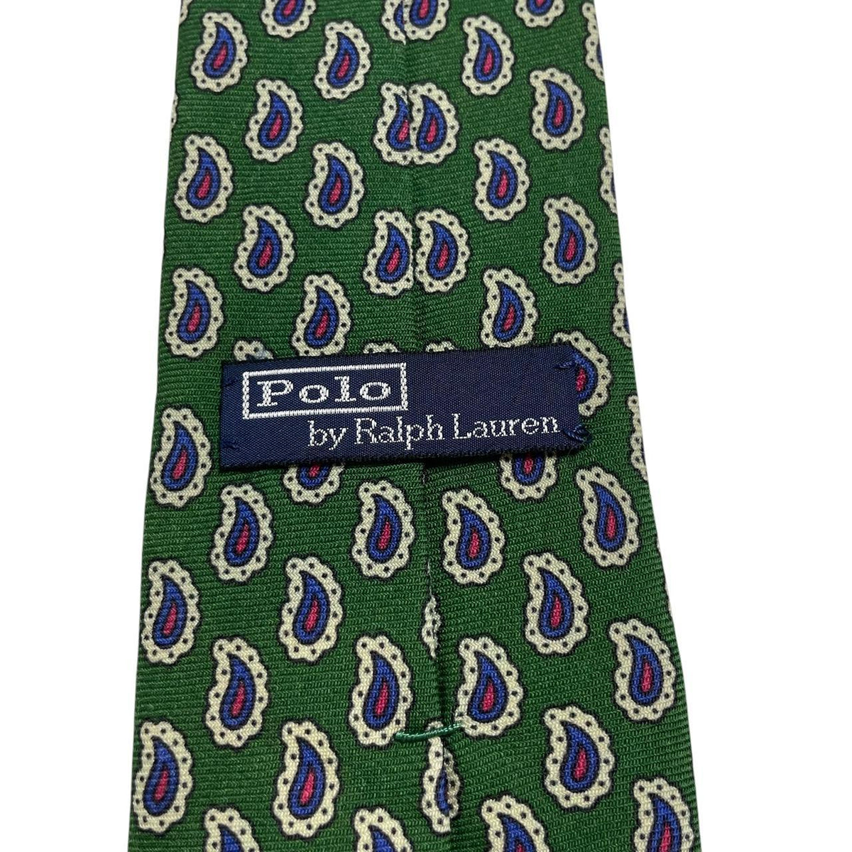 Vintage Polo Ralph Lauren Paisley Print Silk Tie