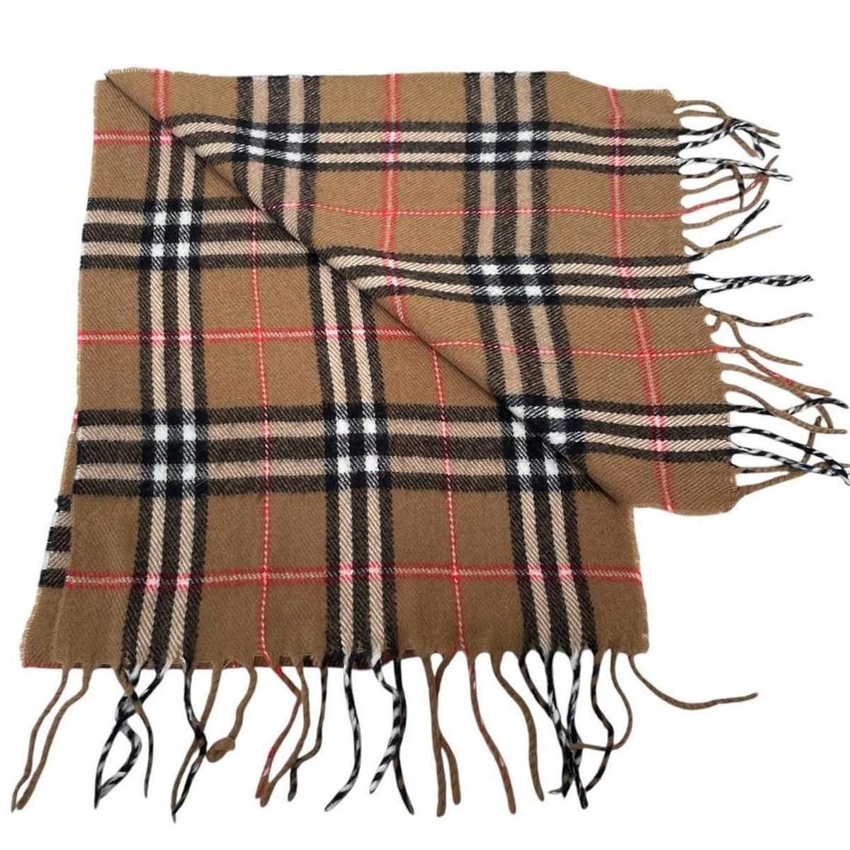 Vintage 90s Burberry Lambswool Scarf