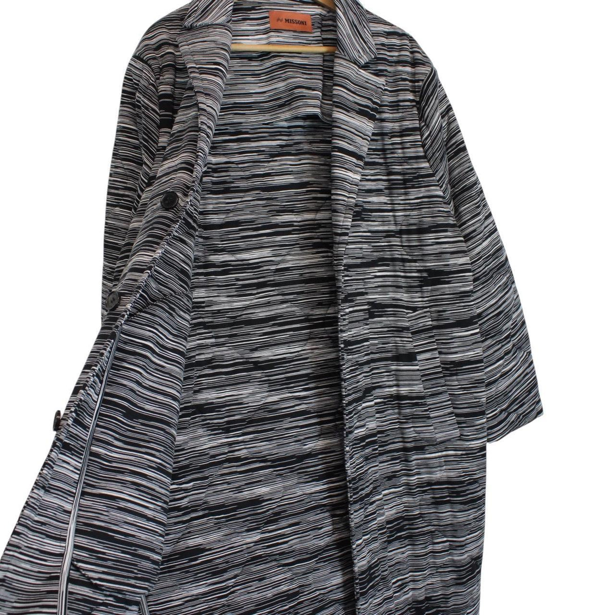 Missoni Button Up Cotton Coat Medium