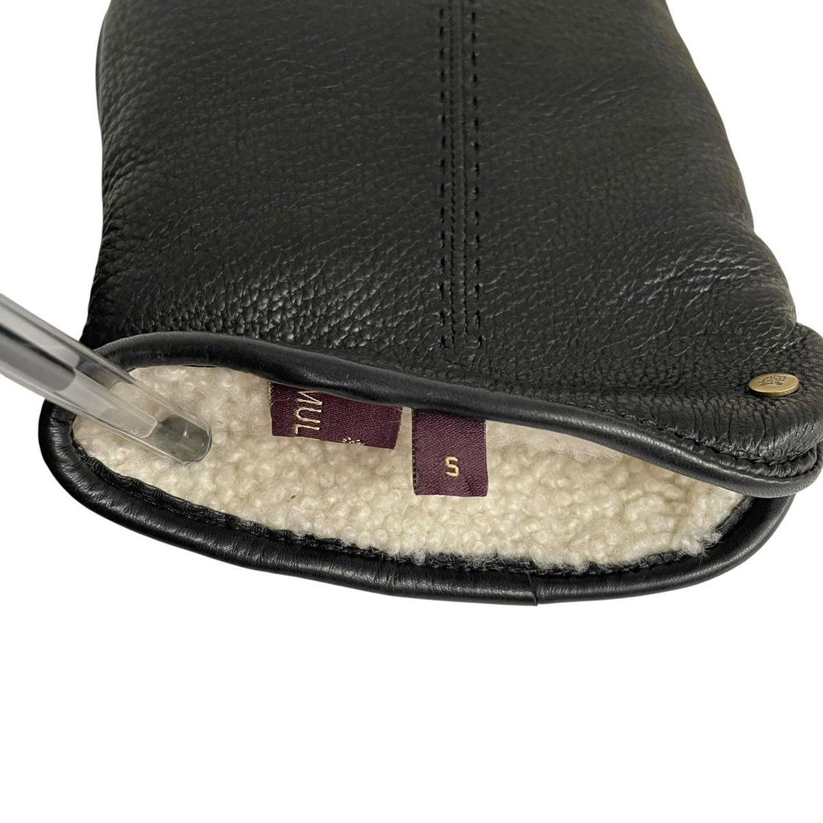 Mulberry Leather Gloves Small