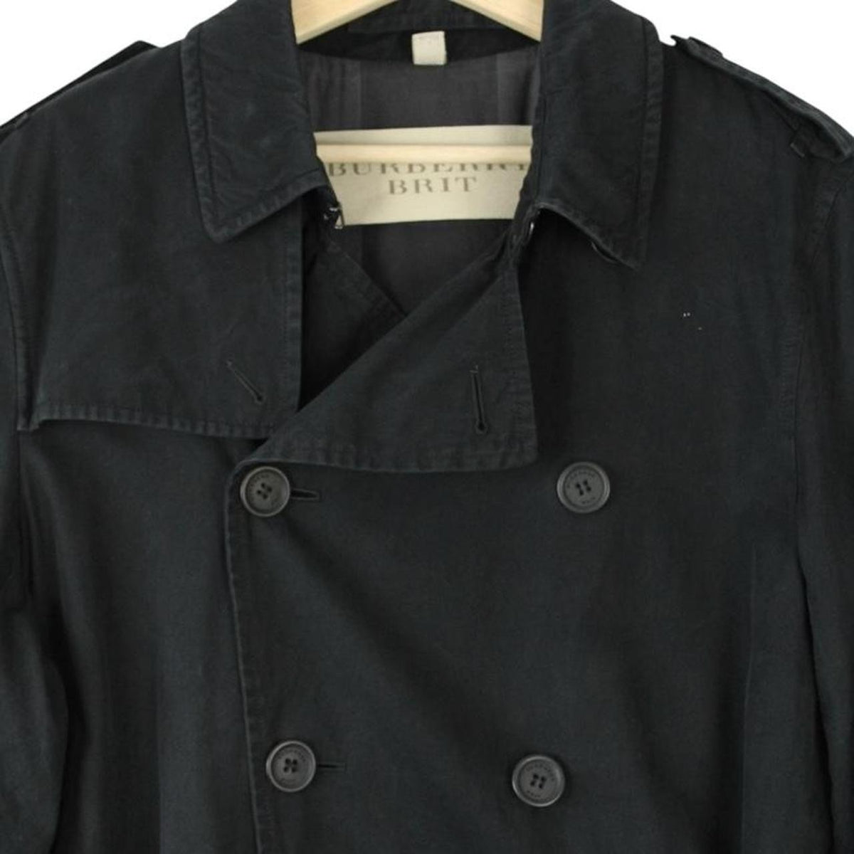 Burberry Brit Belted Trench Coat Large