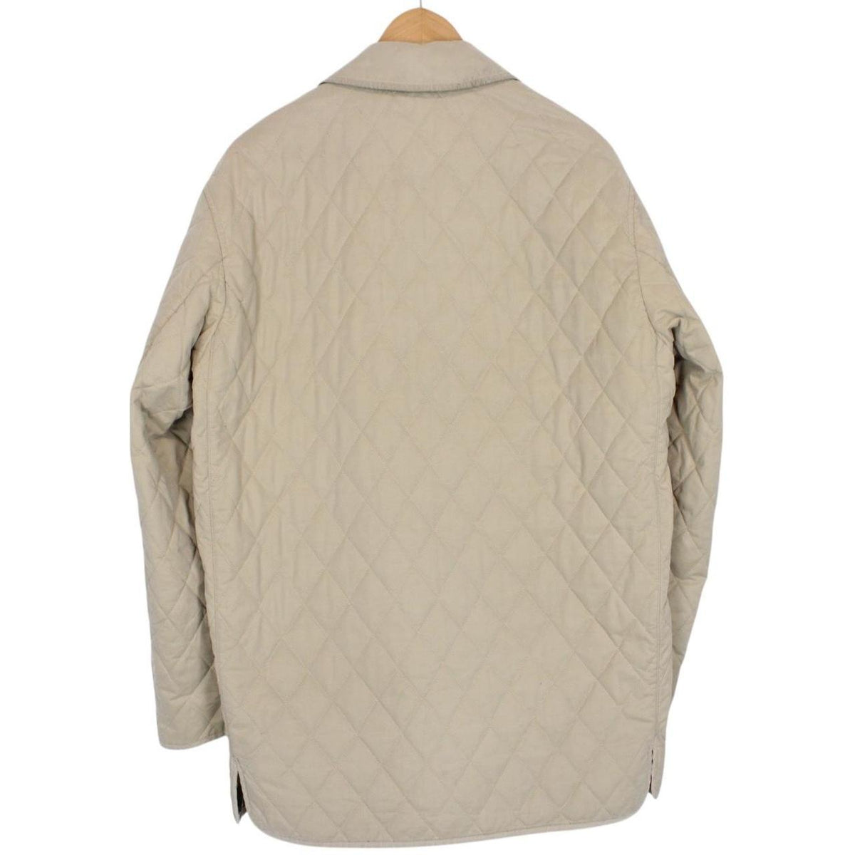 Vintage 90s Burberry Quilted Coat XL