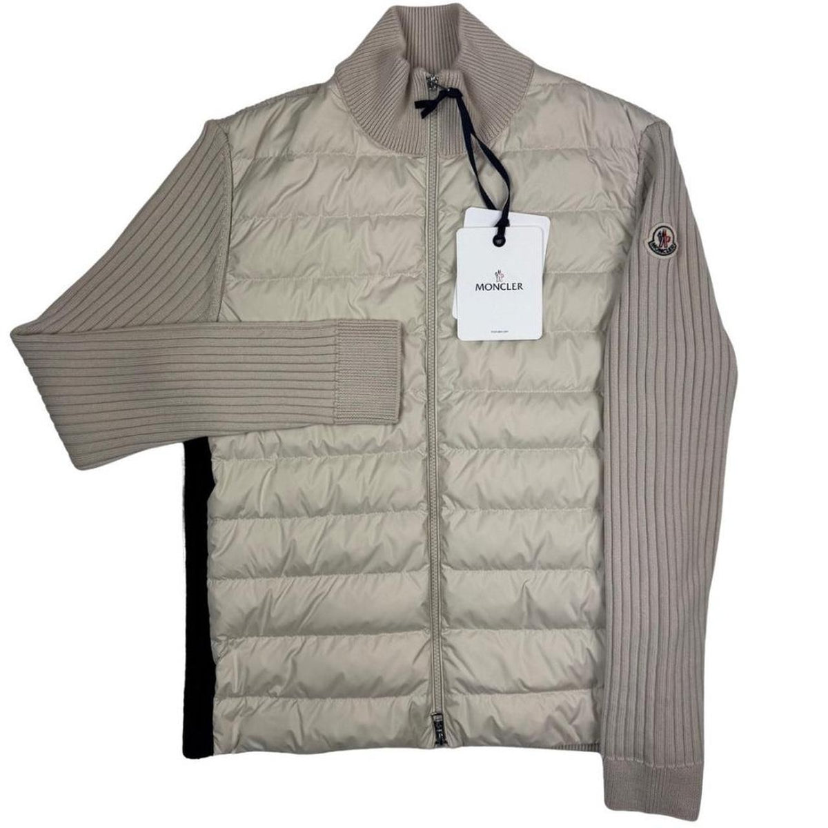 Moncler Down Tricot Cardigan Jacket Medium