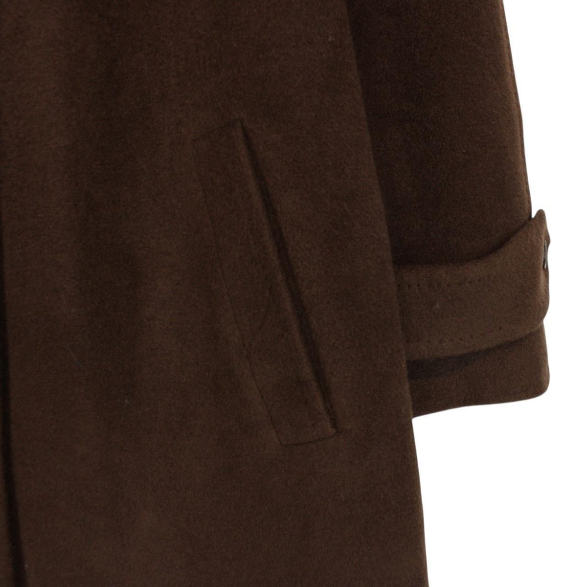 Vintage Burberry London Virgin Wool Coat Medium
