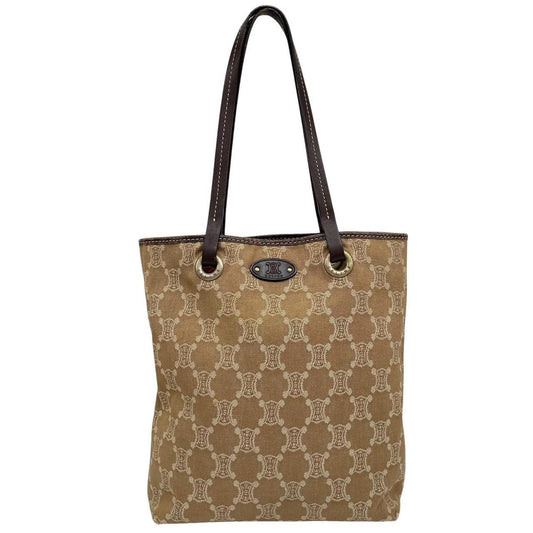 Pre-Loved Celine Macadam Denim Tote Bag