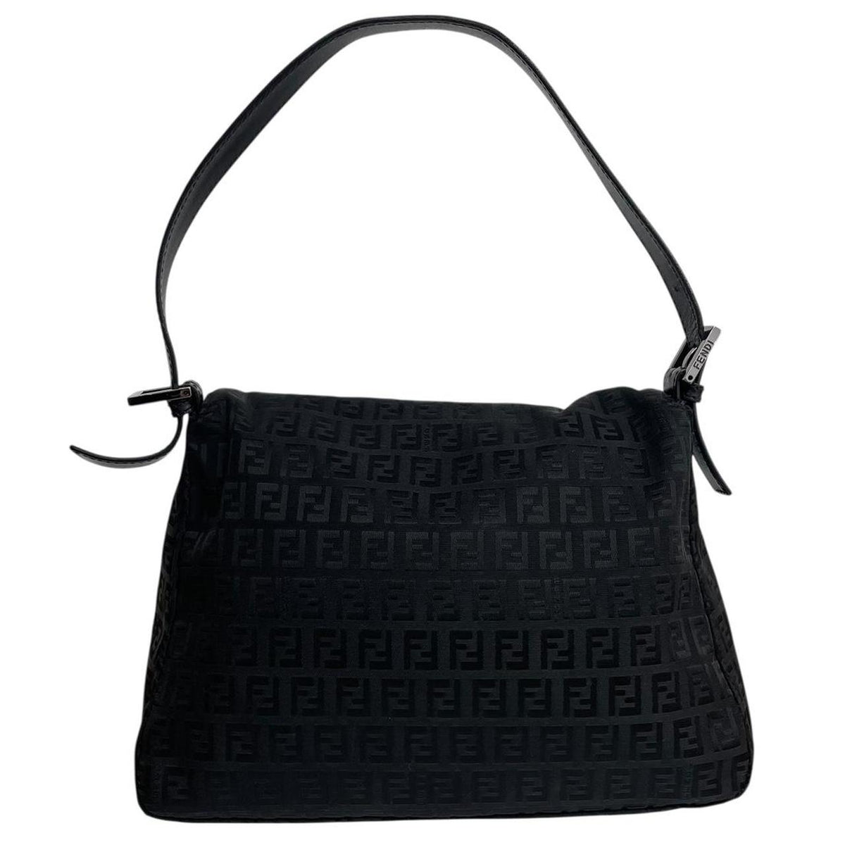 Fendi Zucca Monogram Mama Baguette Shoulder Bag