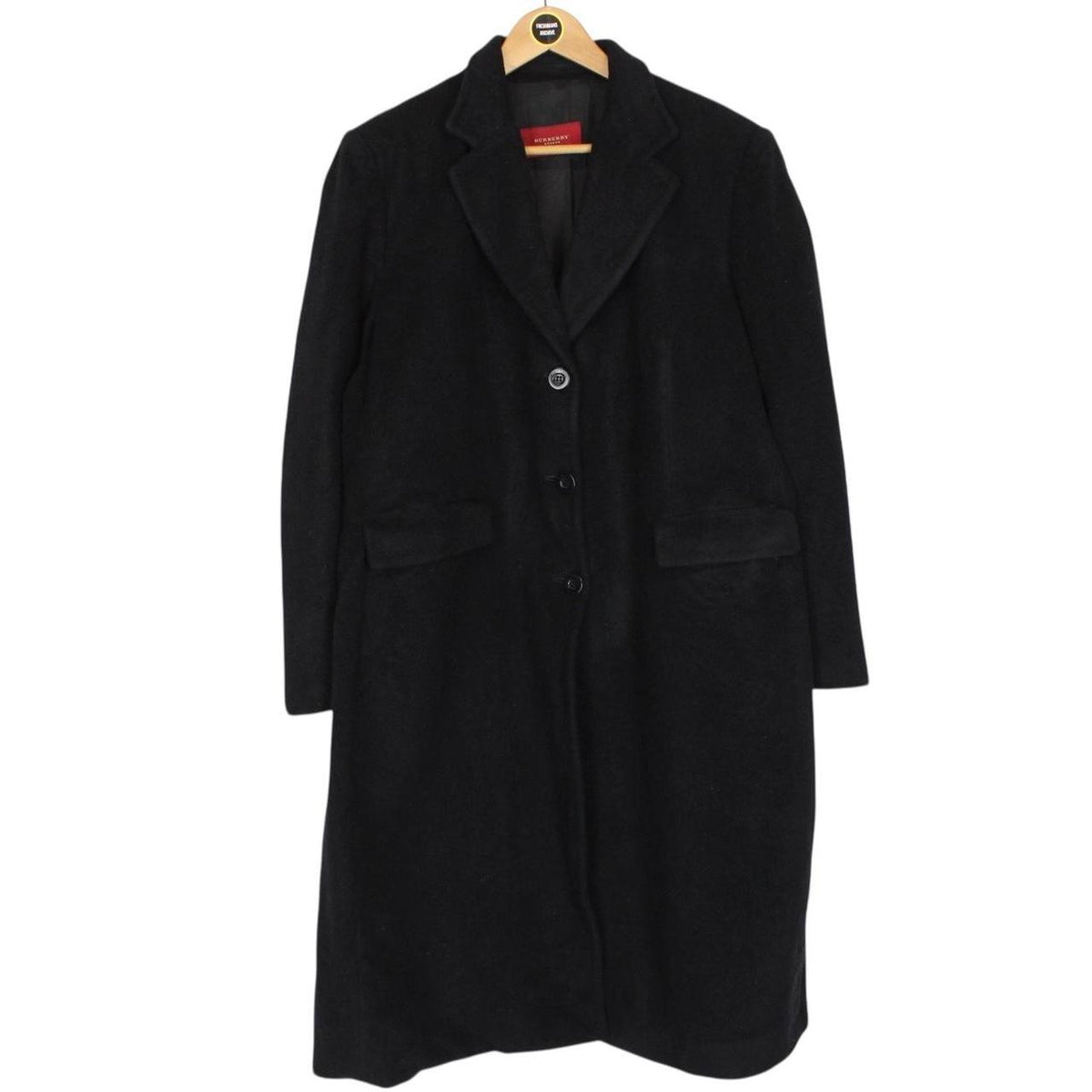 Vintage Burberry London Virgin Wool Overcoat XL
