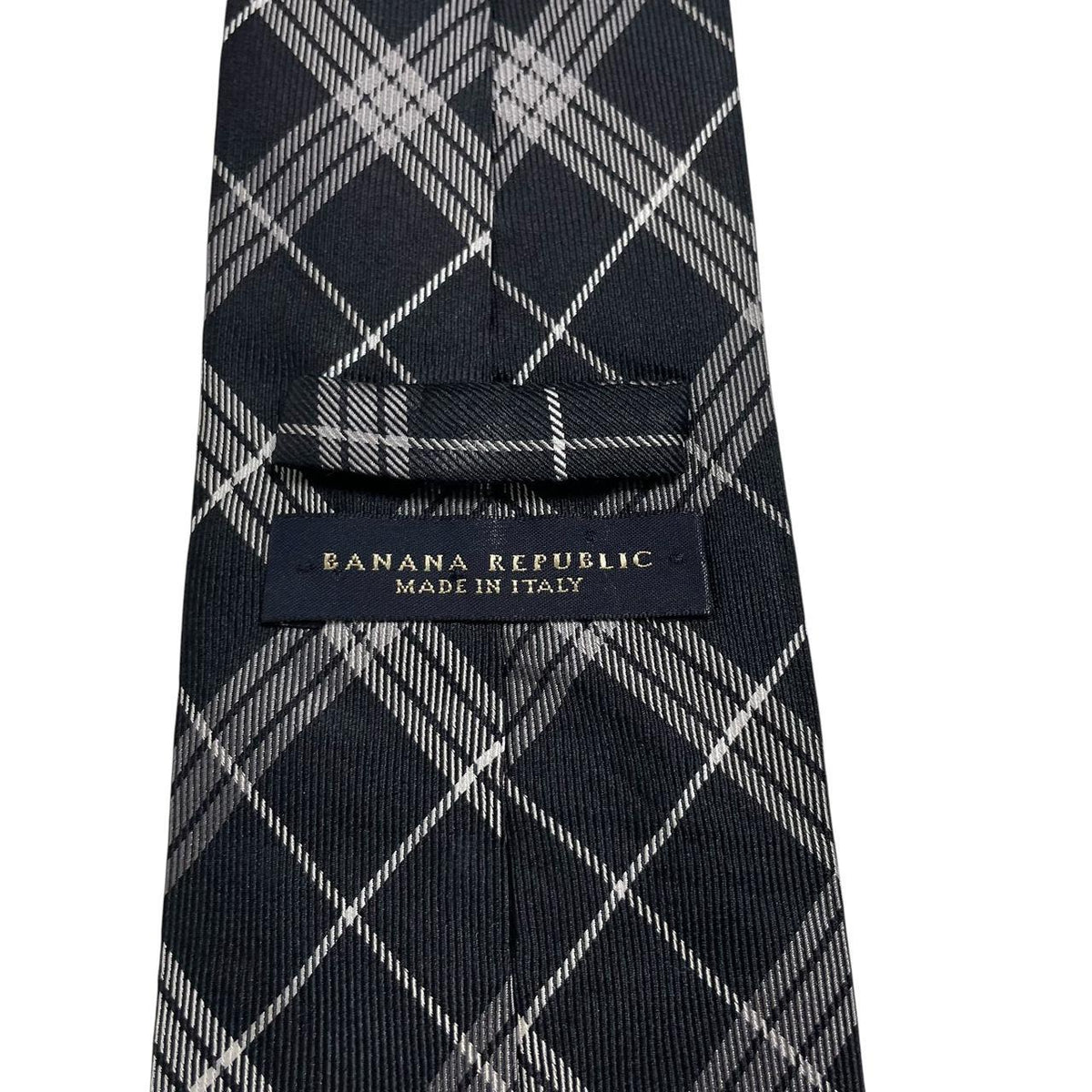 Banana Republic Check Silk Tie