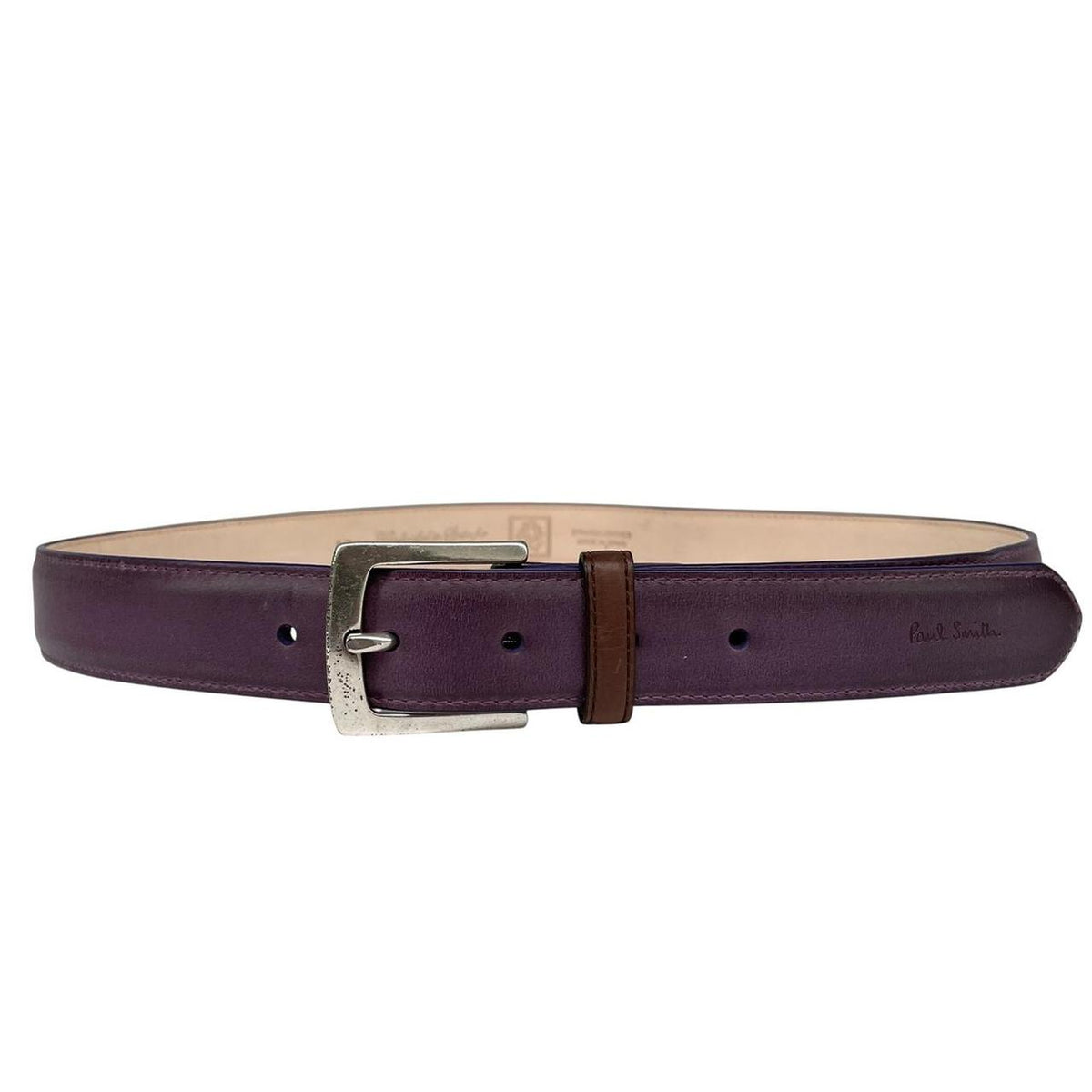 Paul Smith Handcrafted In Spain Leather Belt