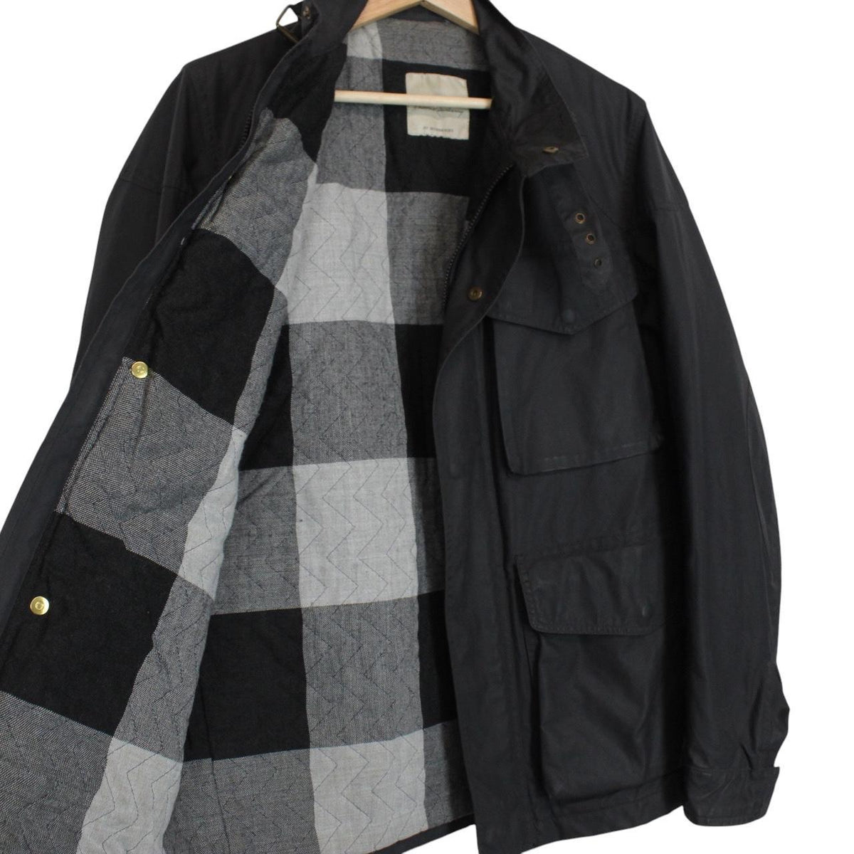 Vintage Thomas Burberry Wax Jacket Medium