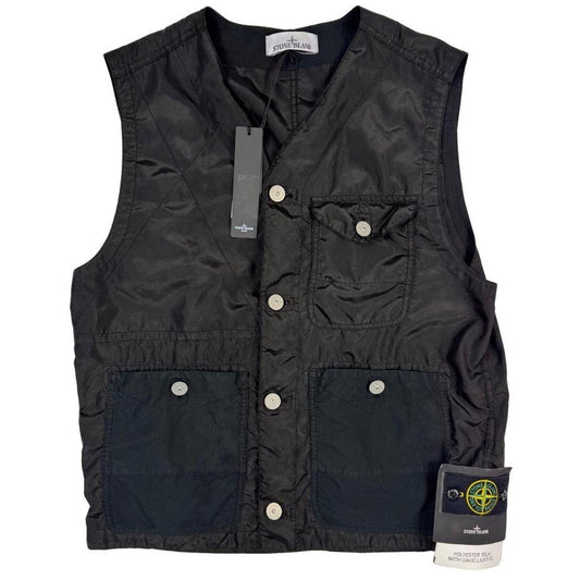 Stone Island Polyester Tela David Light-TC Vest Jacket