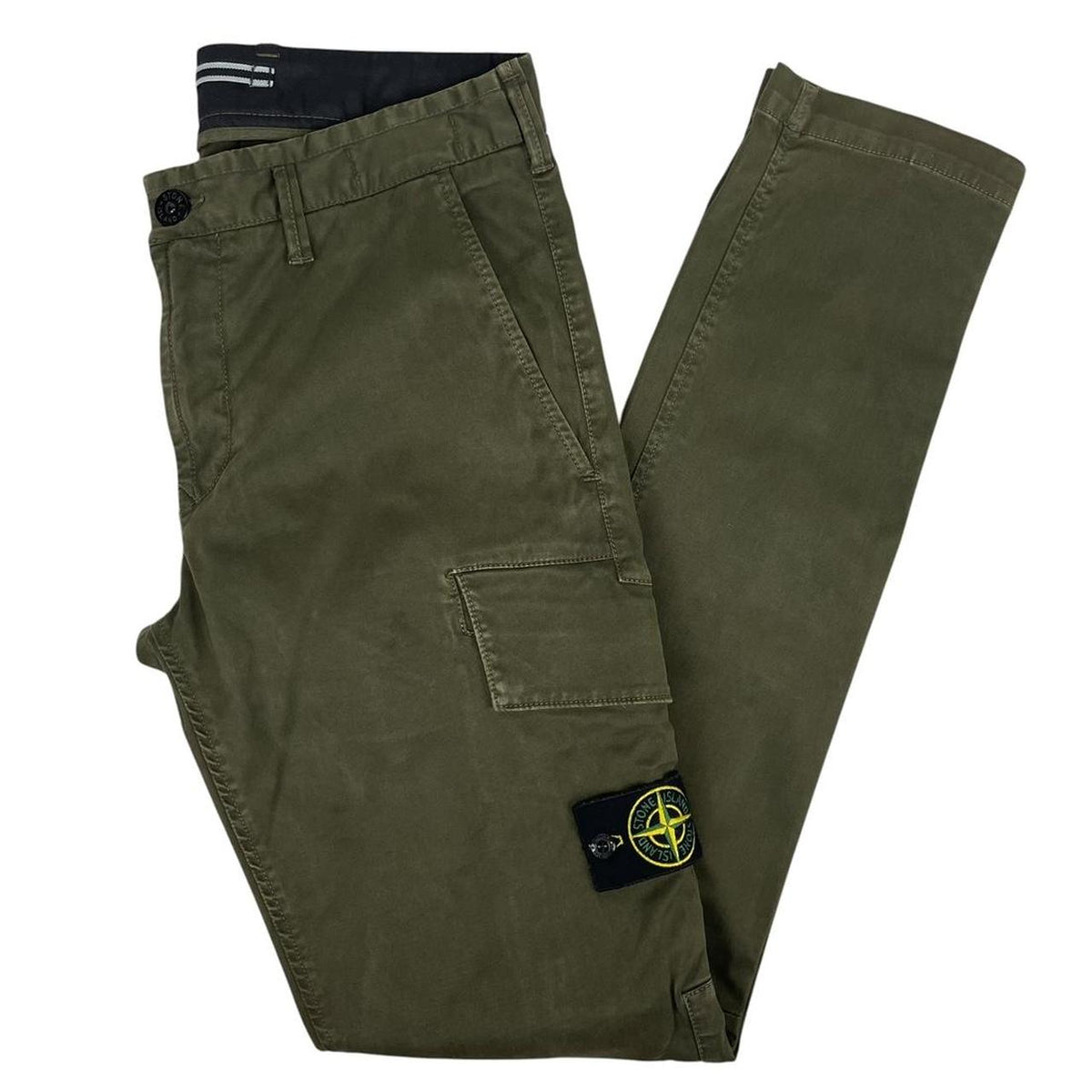 Stone Island AW 2023 Skinny Fit Cargo Trousers W30