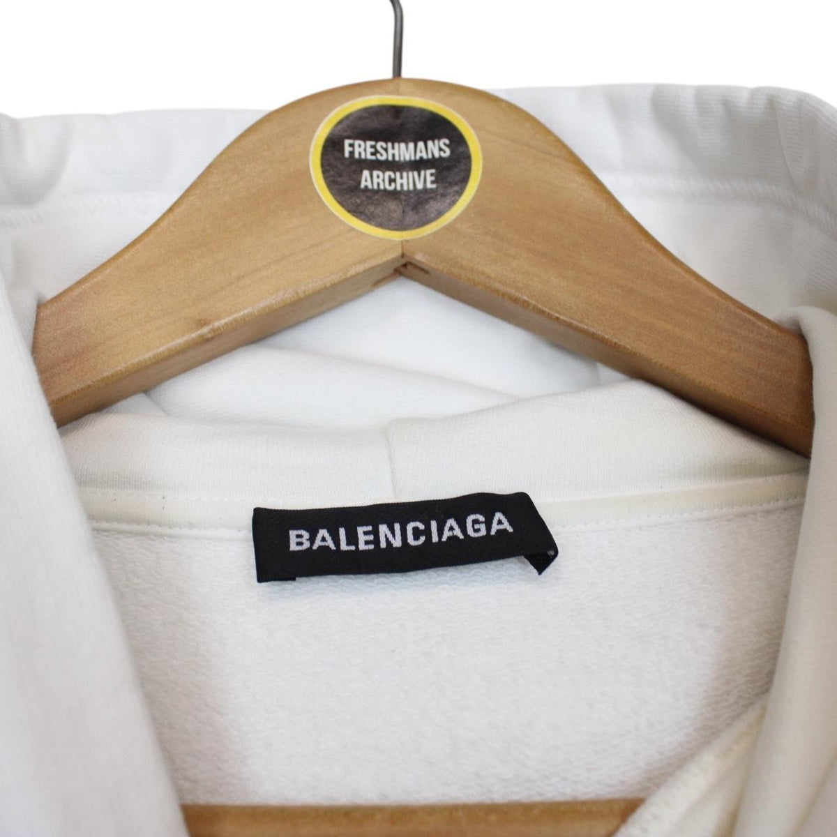 Balenciaga Back Logo Hoodie Small