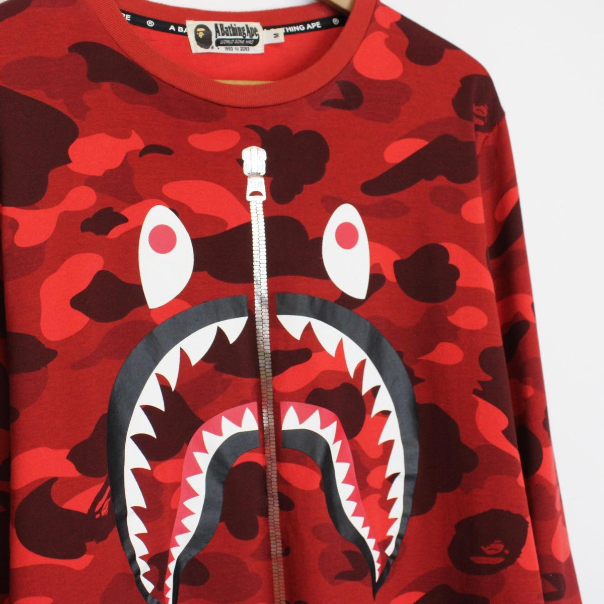 Bape Camo Shark T-Shirt Medium