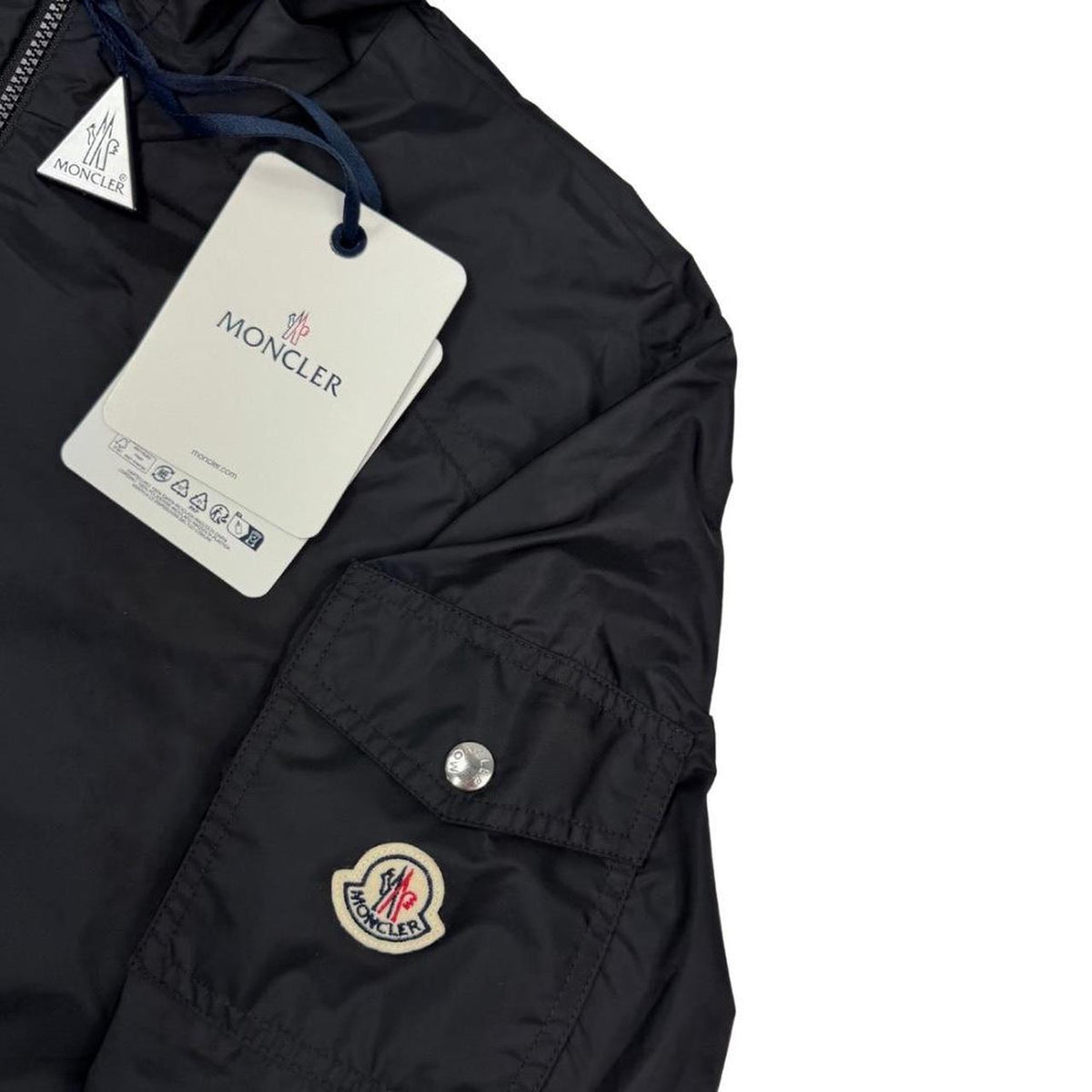 Moncler Etiache Nylon Windbreaker Jacket Large