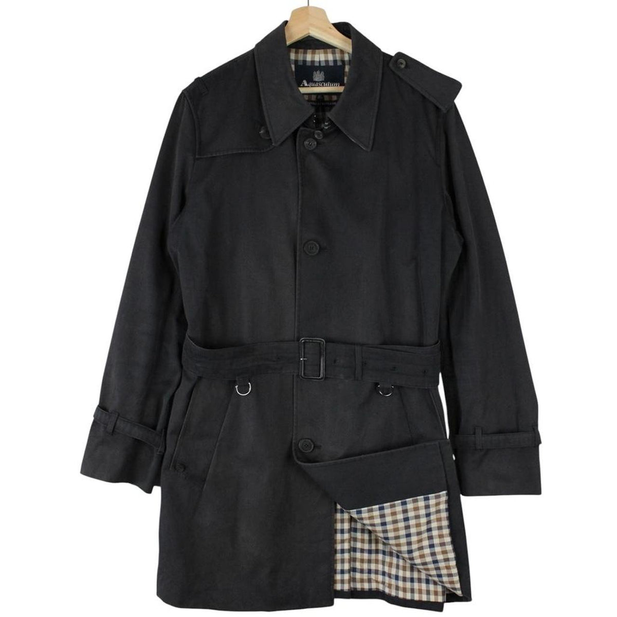 Aquascutum Belted Trench Coat Large