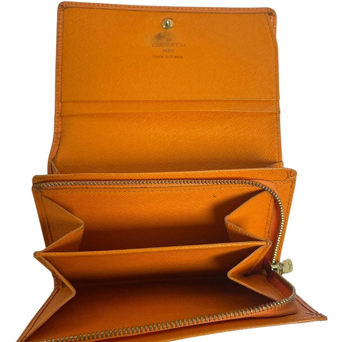 Pre-Loved Louis Vuitton Epi Porte Tresor Leather Wallet
