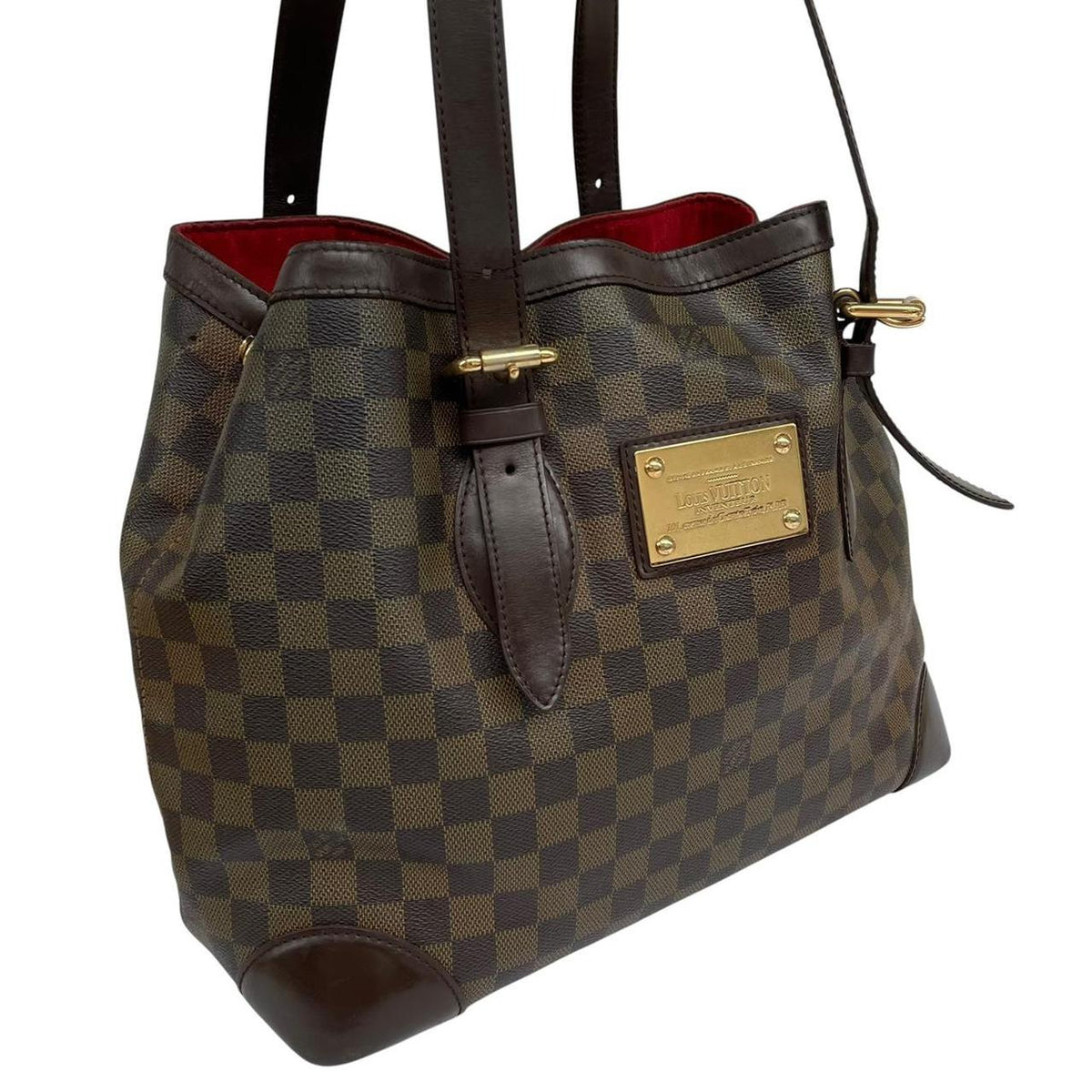 Pre-Loved Louis Vuitton Damier Hampstead MM Shoulder Bag