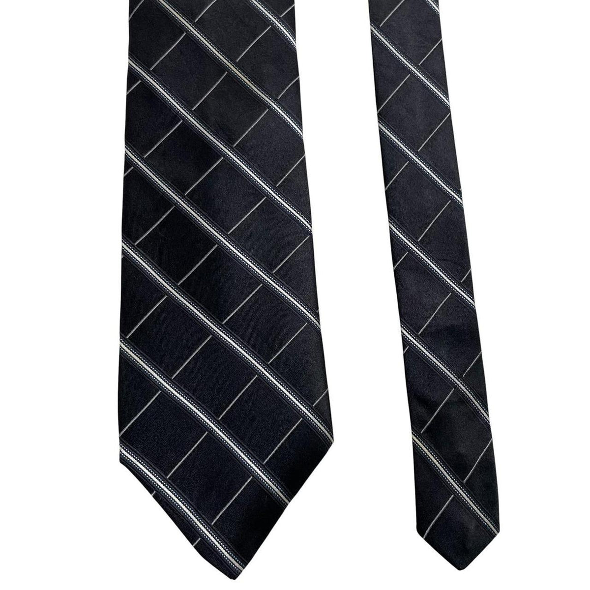 Vintage DKNY Striped Silk Tie