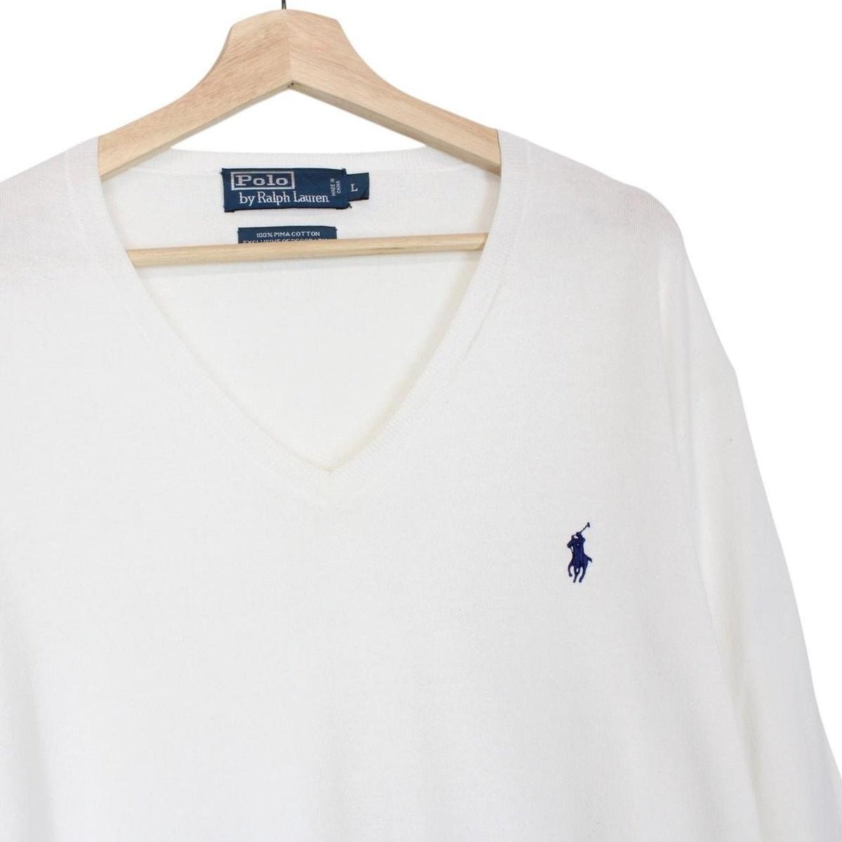 Polo Ralph Lauren Pima Cotton Knit Jumper Large