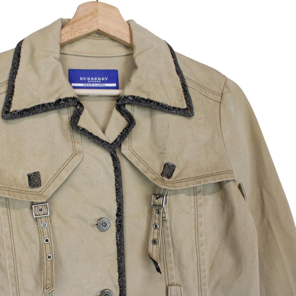 Vintage Burberry London Denim Jacket XS