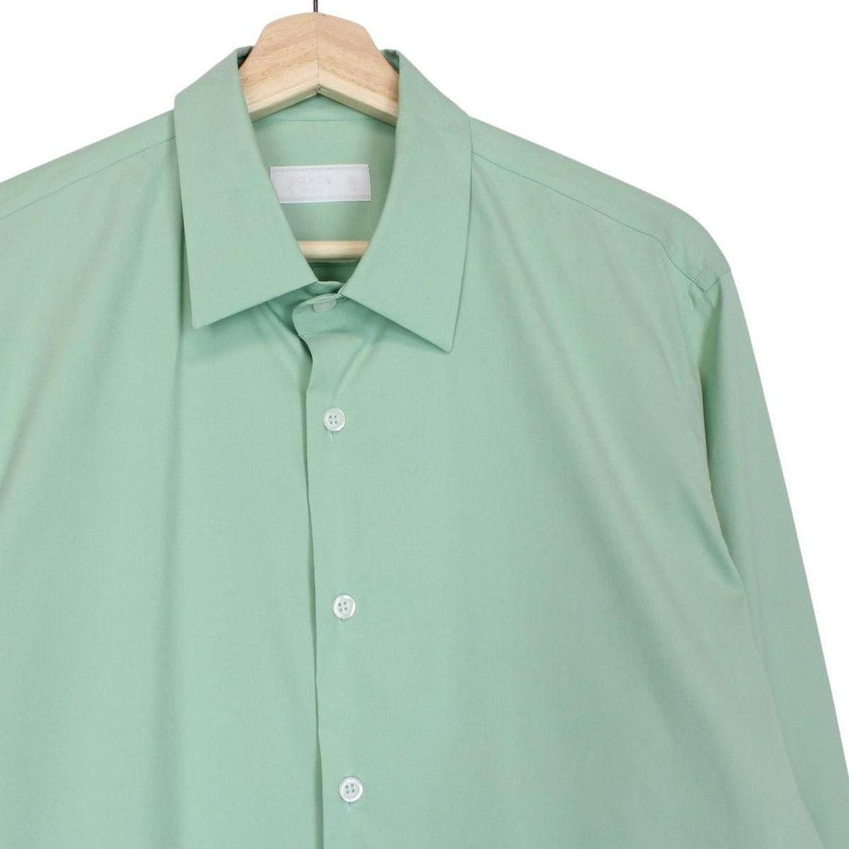 Prada 2025 Popeline Stretch Shirt Large