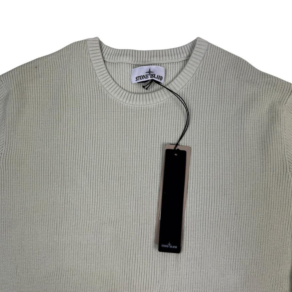 Stone Island Organic Cotton Waffle Knit Jumper