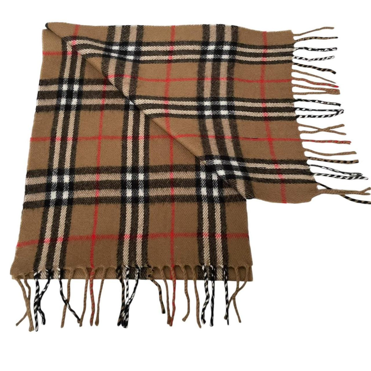 Vintage 90s Burberry Lambswool Scarf