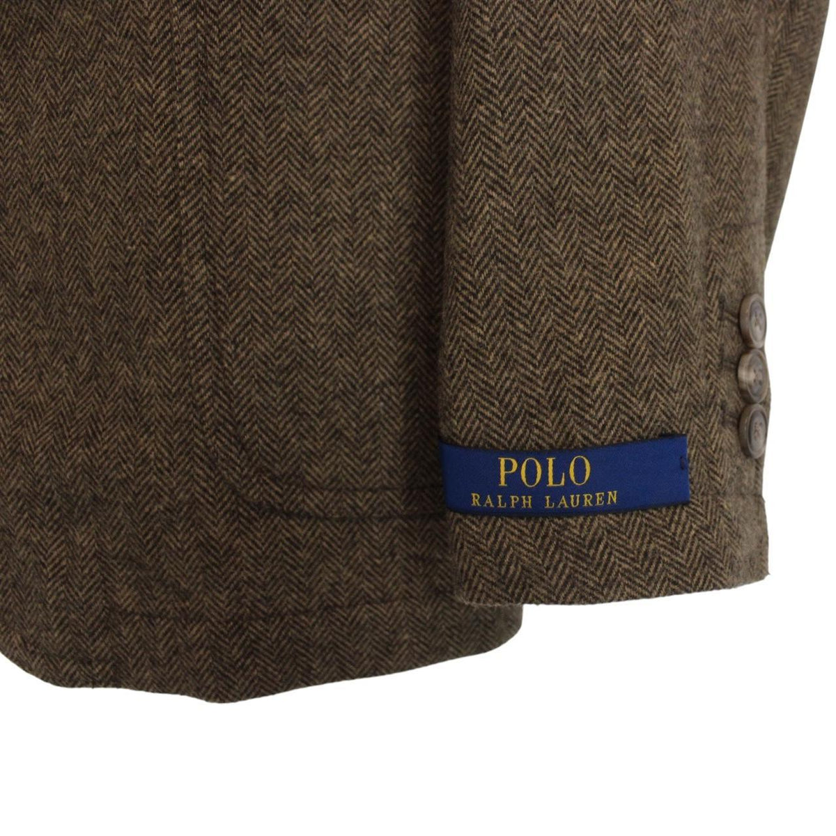 Polo Ralph Lauren Herringbone Wool Blend Blazer Large