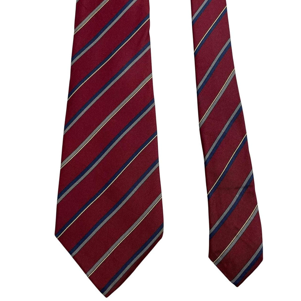 Vintage Mario Valentino Striped Silk Tie