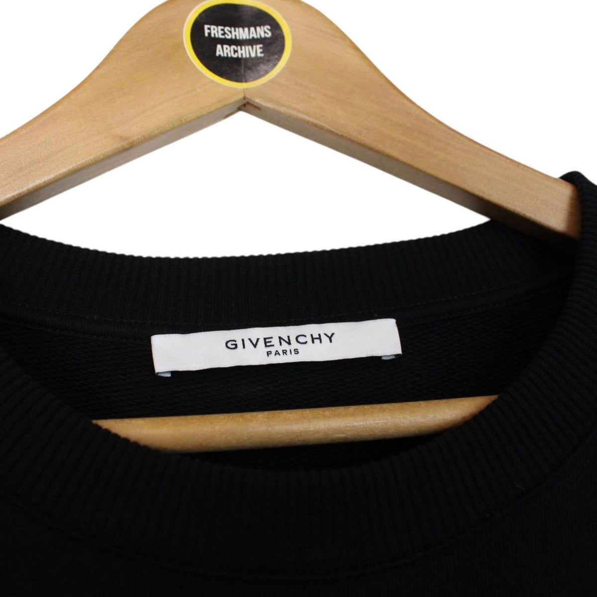 Givenchy Paris Embroidered Logo Sweatshirt Large