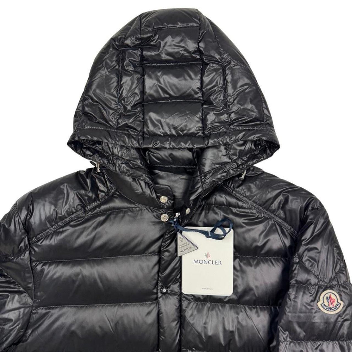 Moncler Gliere Down Nylon Puffer Jacket Large