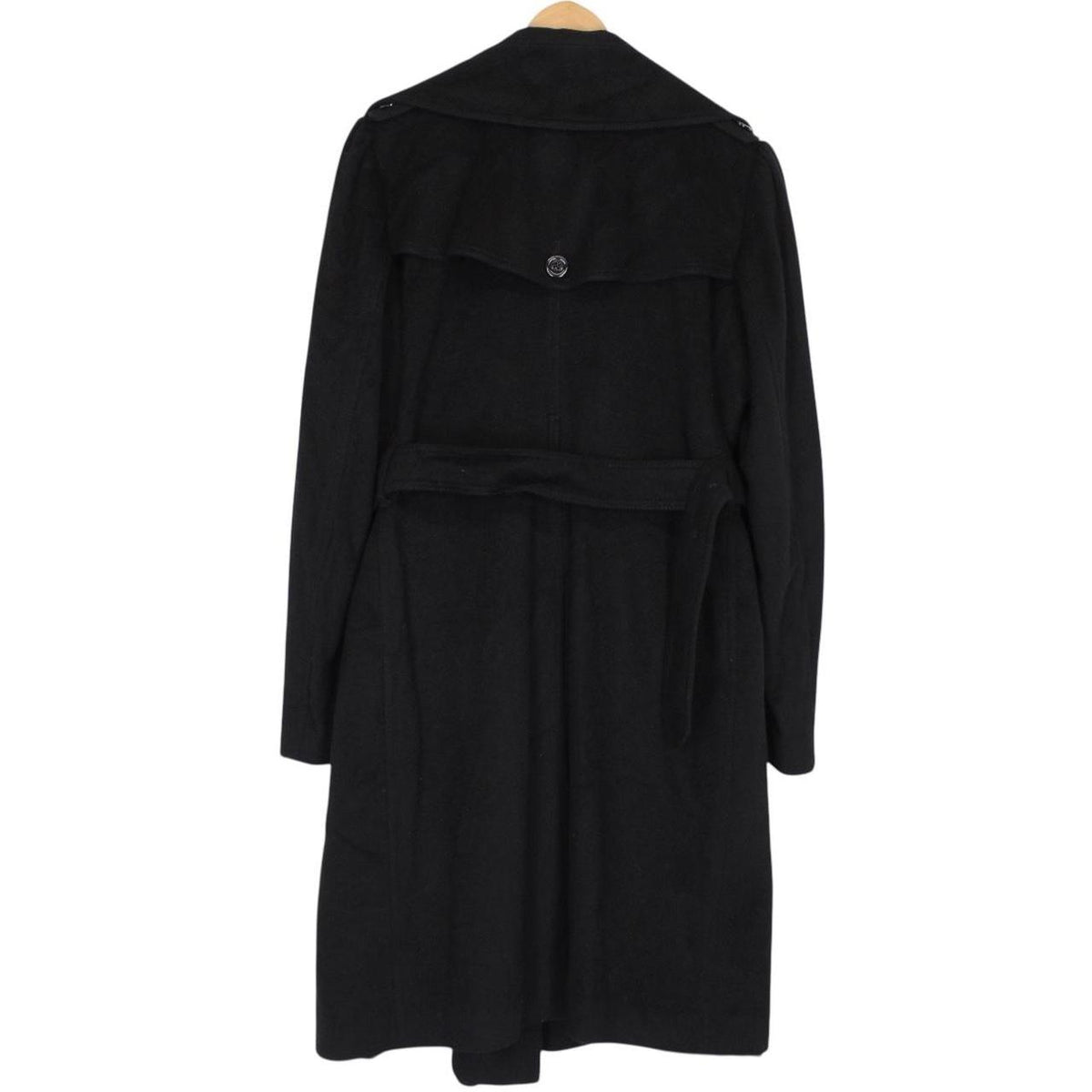 Burberry Belted Cashmere Wool Trench Coat XL