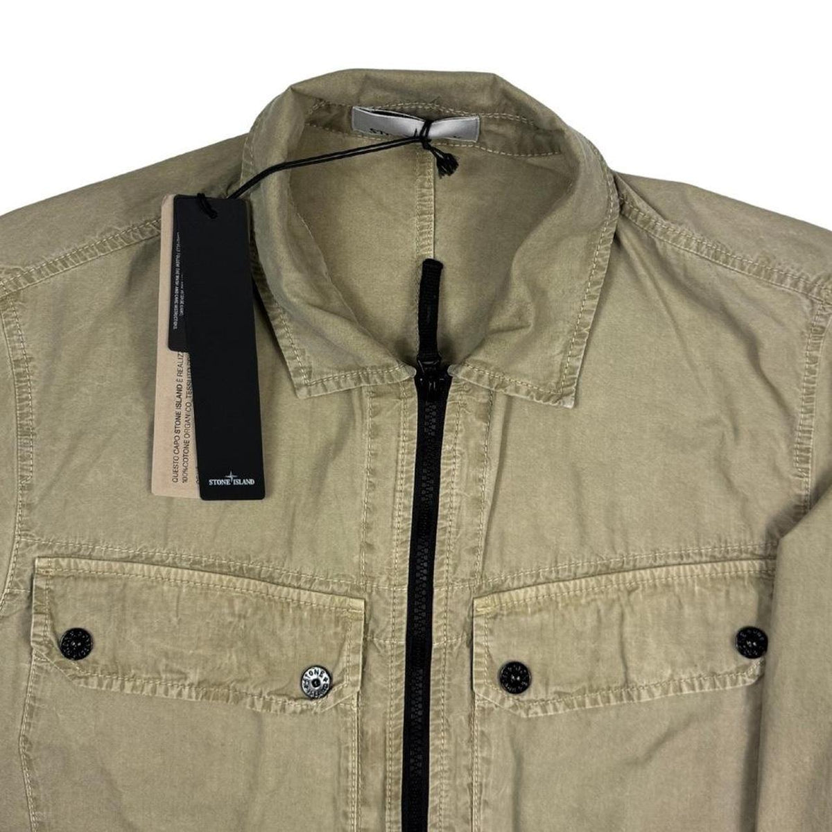 Stone Island Cotton Overshirt Jacket Medium