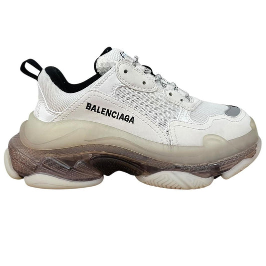 Balenciaga Triple S Clear Sole Mesh Trainers UK 4
