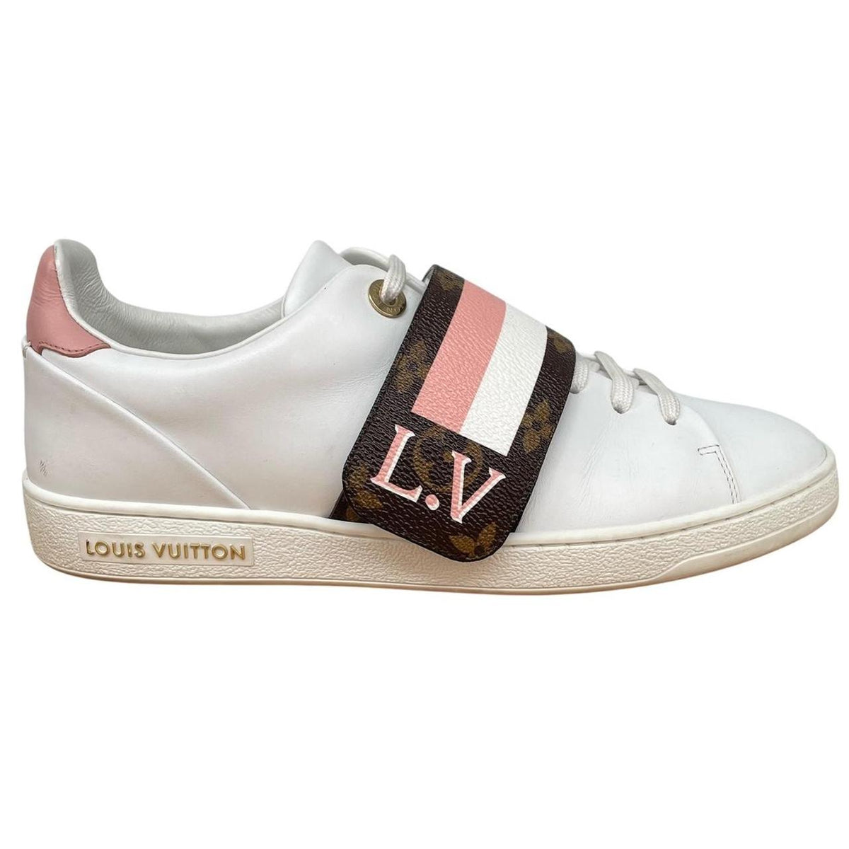 Louis Vuitton Frontrow Leather Trainers UK 5