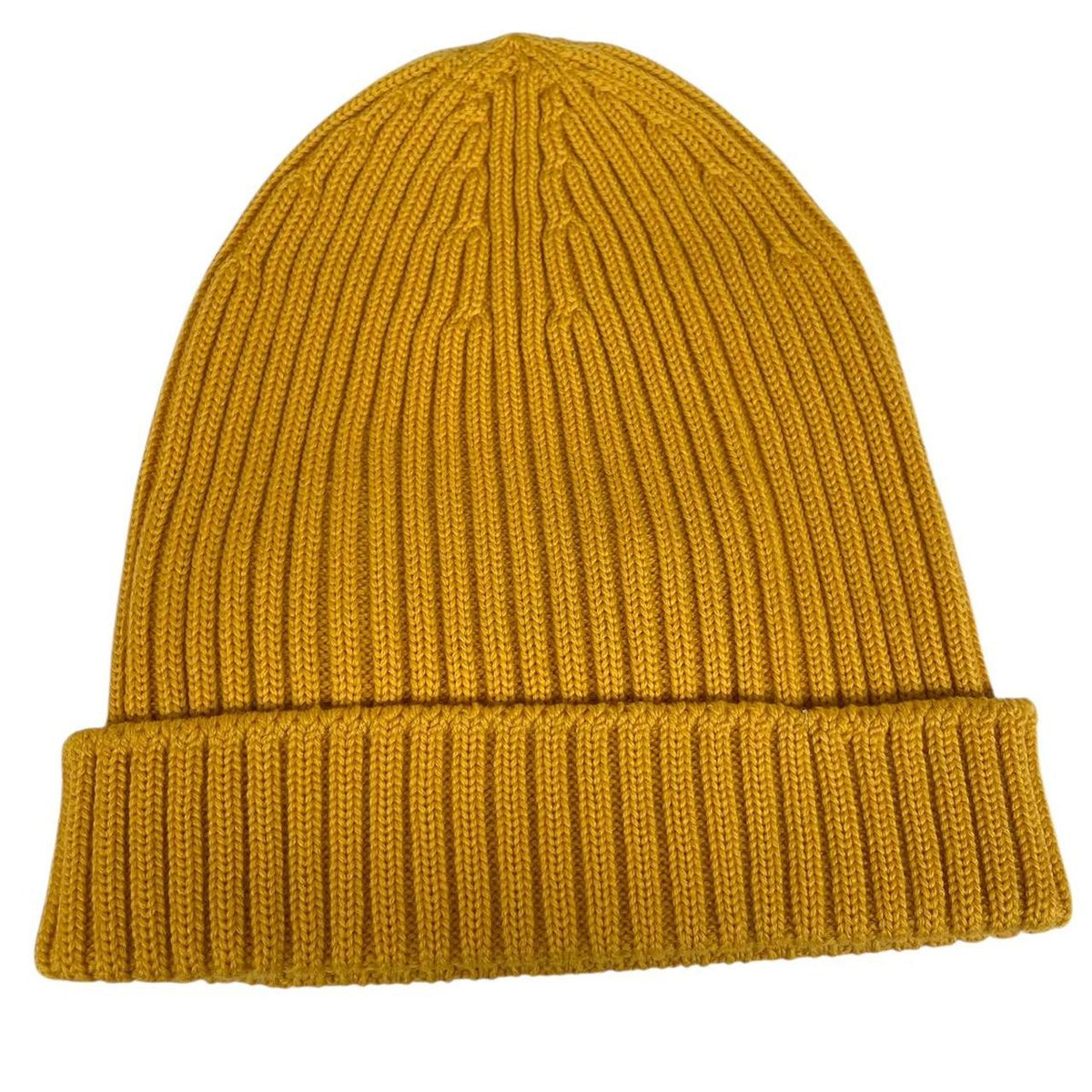 Prada Ribbed Virgin Wool Beanie Hat Medium