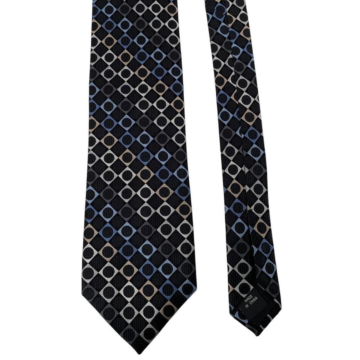 Michael Kors Circle Pattern Silk Tie