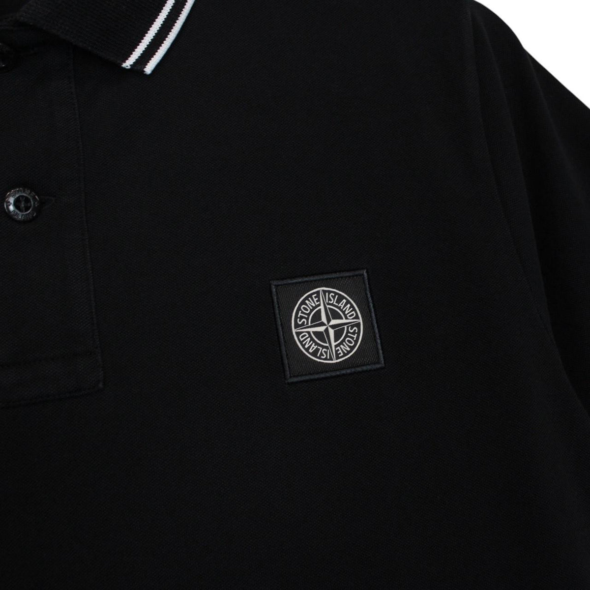 Stone Island Compass Polo Shirt Medium