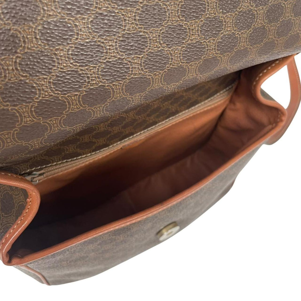 Pre-Loved Celine Macadam Canvas Shoulder Bag