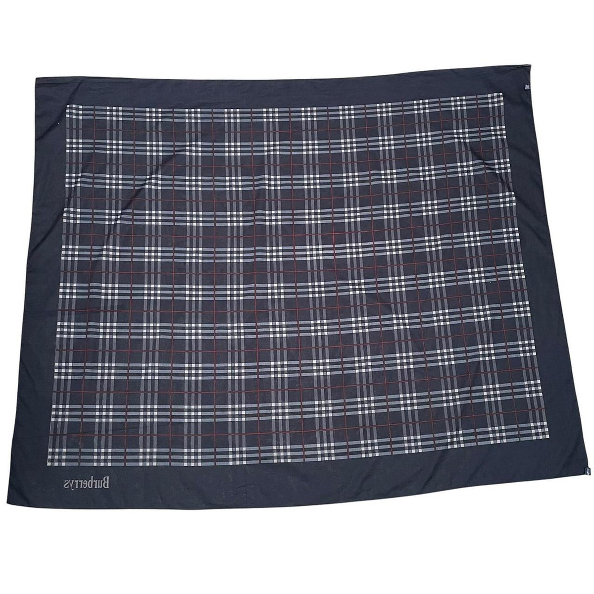 Vintage 90s Burberry Square Scarf