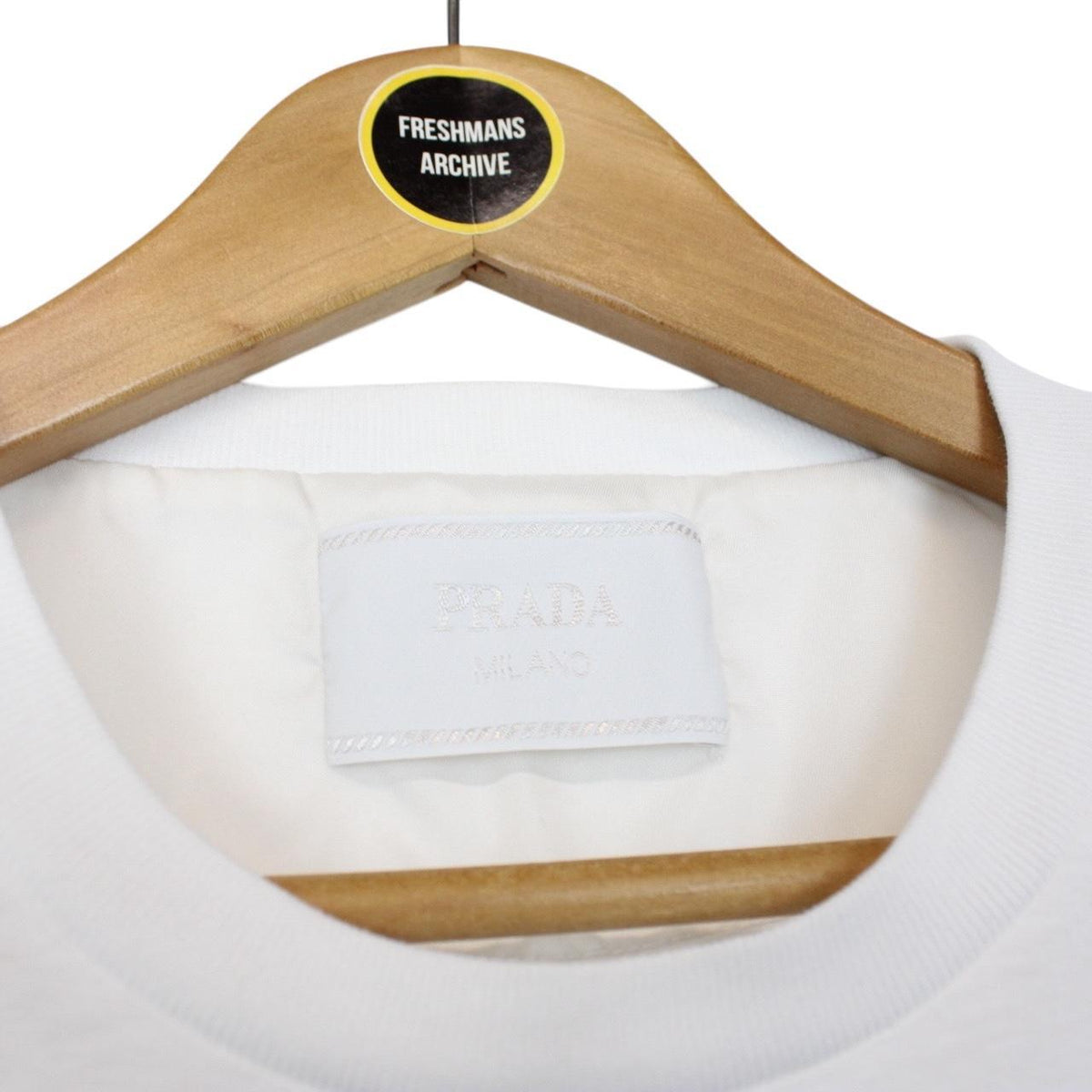 Prada Badge Re-Nylon Pocket T-Shirt XL