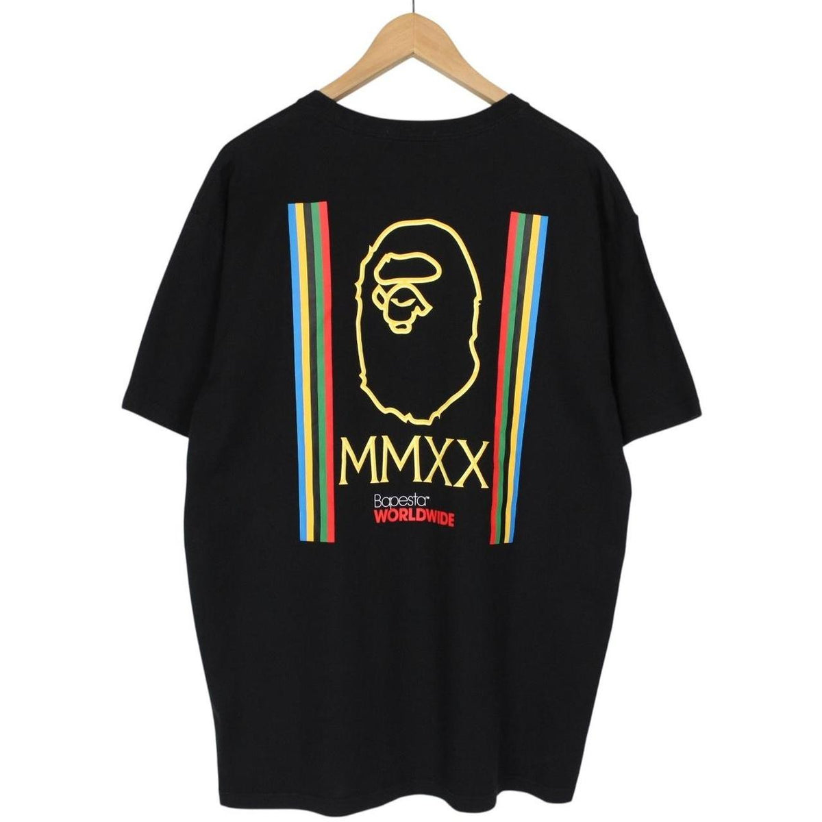 Bape Relaxed Line Graphic T-Shirt Large