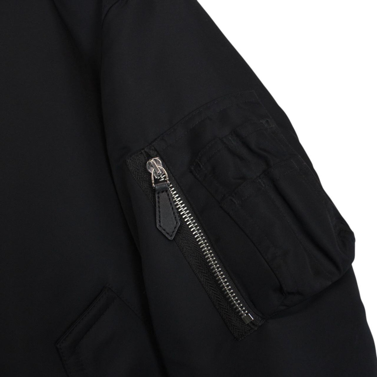 Burberry Logo Print Bomber Jacket Small