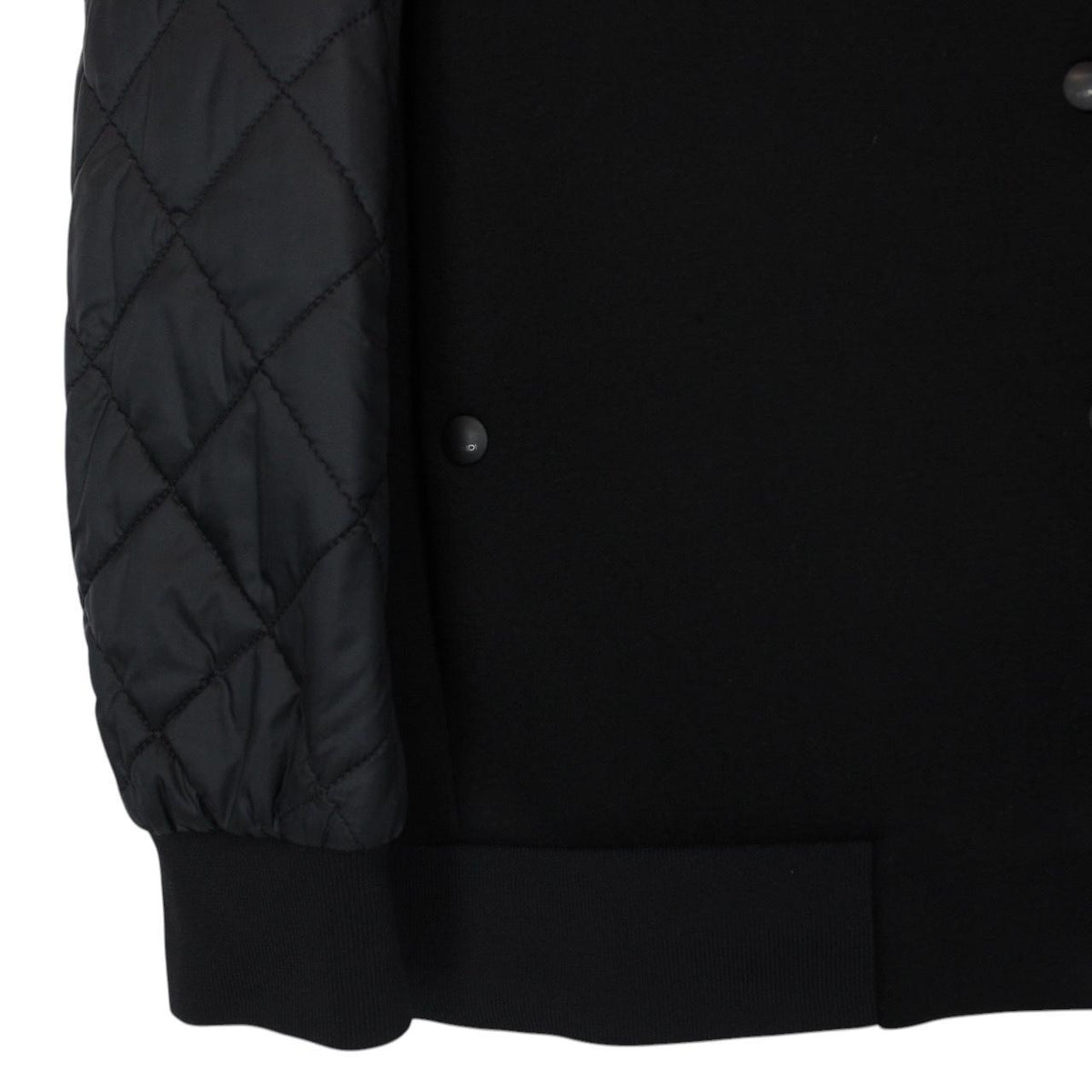 Fendi Karlito Logo Appliqué Down Bomber Jacket Large