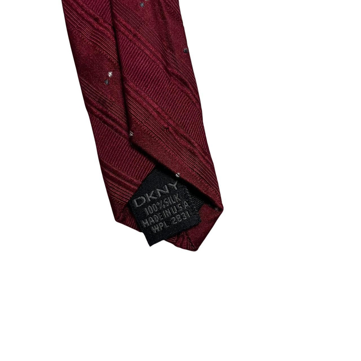 Vintage DKNY Striped Silk Tie