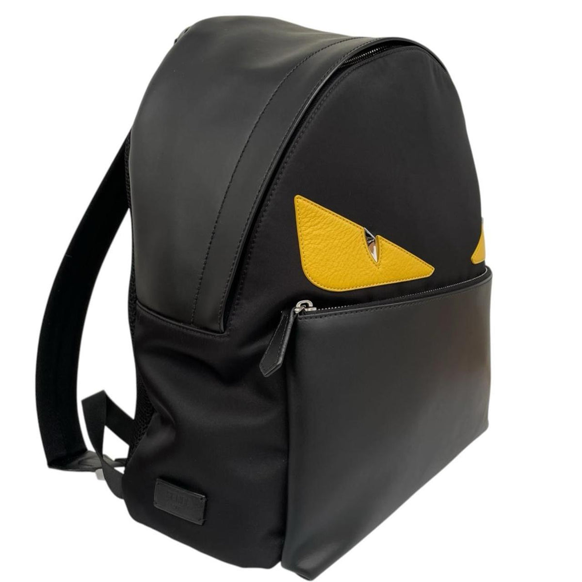 Pre-Loved Fendi Monster Bug Eyes Nylon/Leather Backpack