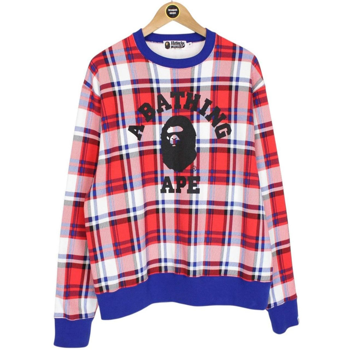 Bape London Store Logo Print Sweatshirt Medium